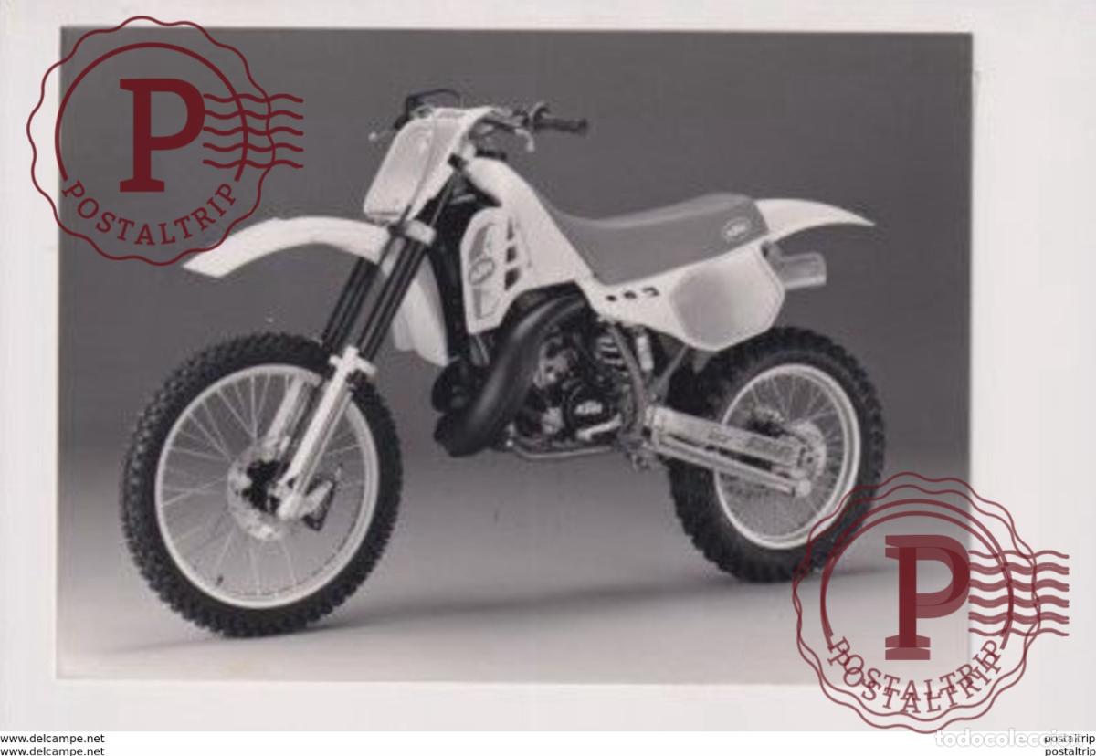 Coches y motocicletas: KTM MX 500 1987 +-12,5x17,5cm Moto MOTOCROSS MOTORCYCLE Douglas J Jackson archive of motorcycles