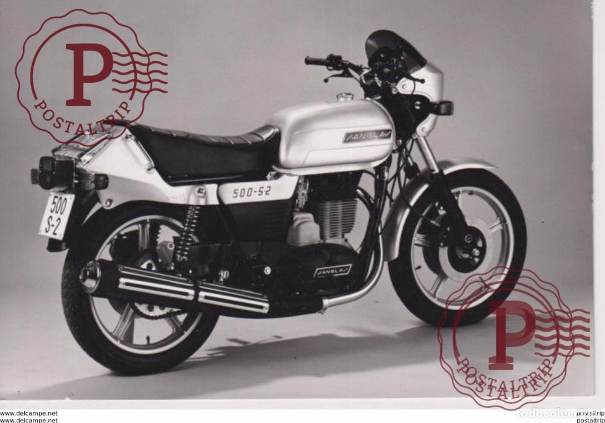 Coches y motocicletas: SANGLAS 500-52 +-12x18cm Moto MOTOCROSS MOTORCYCLE Douglas J Jackson archive of motorcycles