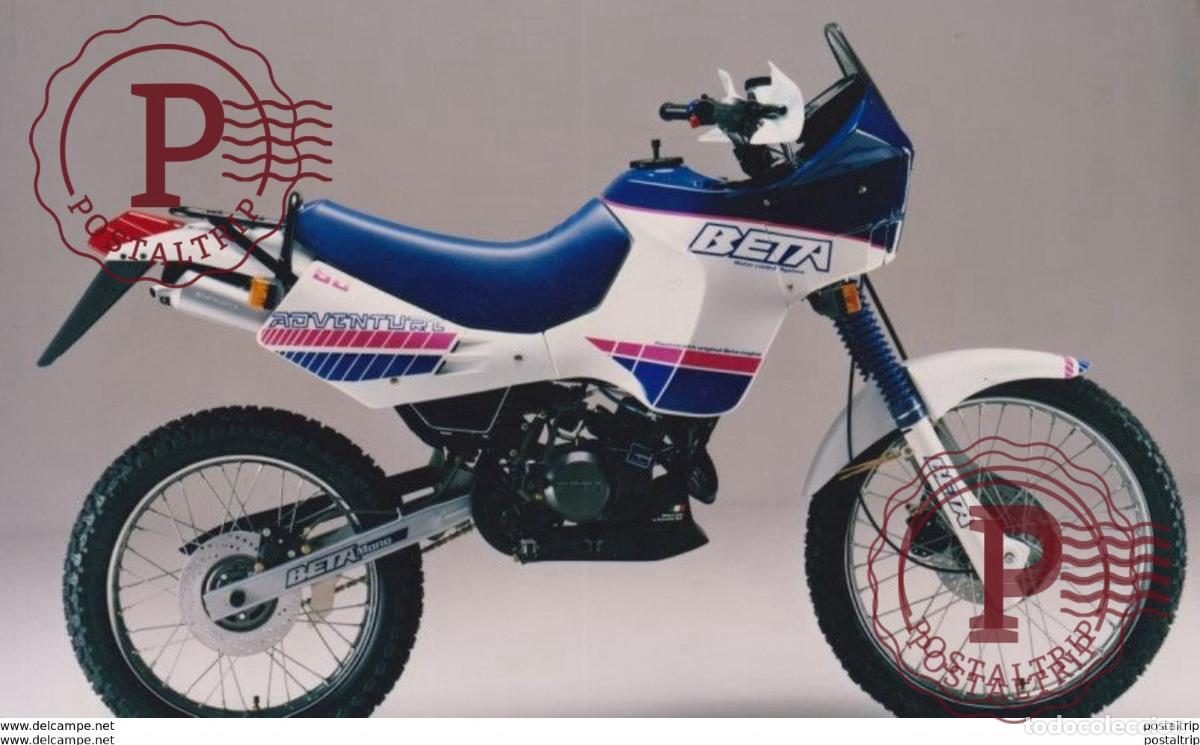 Coches y motocicletas: BETA ADVENTURE +-14,5x21,5cm Moto MOTOCROSS MOTORCYCLE Douglas J Jackson archive of motorcycles