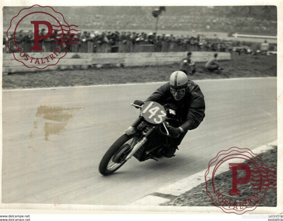 Coches y motocicletas: BRANDS HATCH 21*16cm Motocross Course de motos MOTORCYCLE