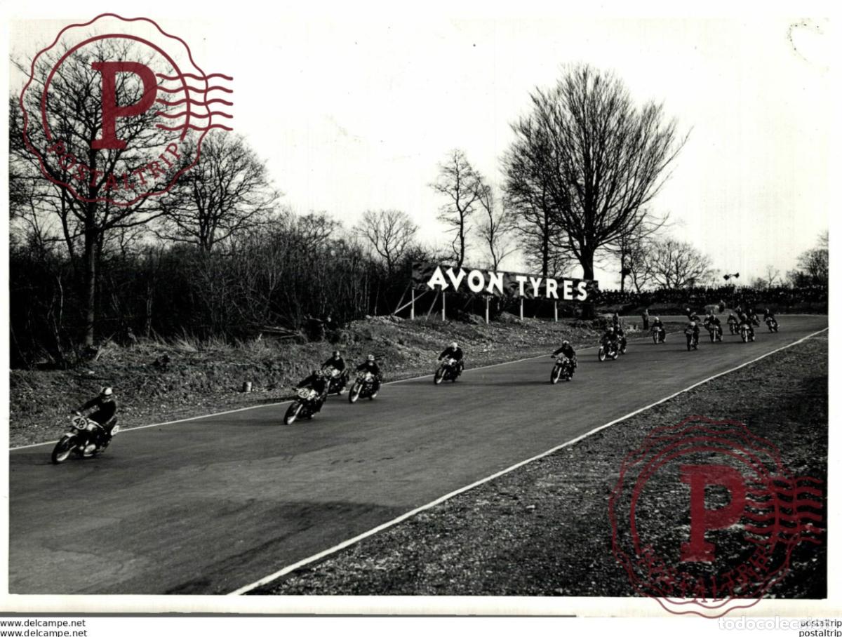 Coches y motocicletas: BRANDS HATCH 500CC FINAL 21*16cm Motocross Course de motos MOTORCYCLE
