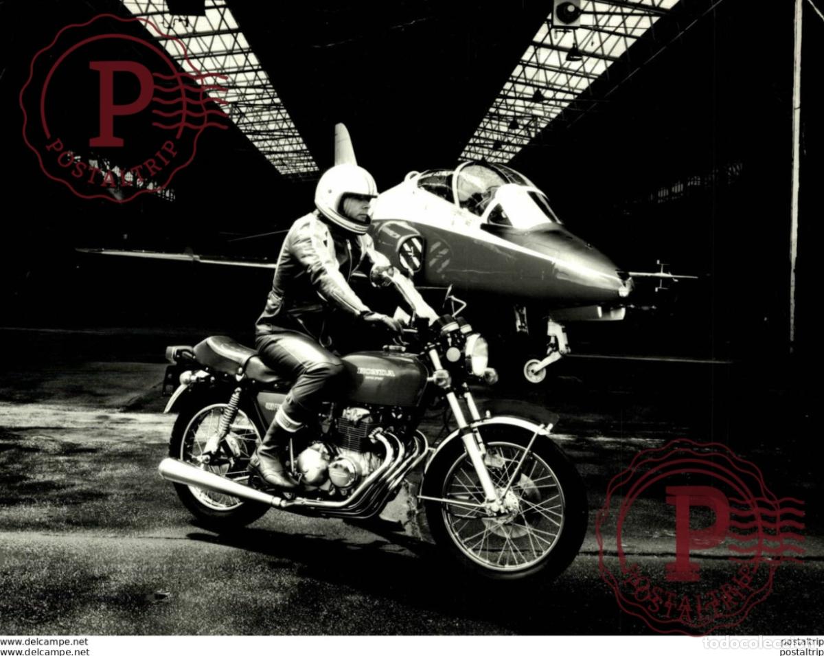 Coches y motocicletas: HONDA 18*15 cm Moto MOTOCROSS MOTORCYCLE Douglas J Jackson archive of motorcycles