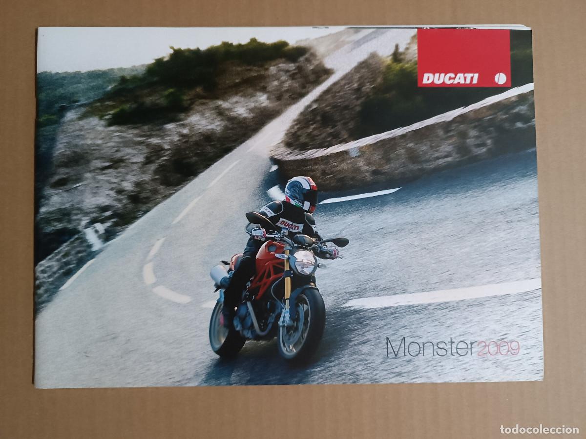 Coches y motocicletas: CATALOGO PUBLICITARIO DUCATI MONSTER 2009. IDIOMA ESPA&Ntilde;OL. 37 PAGINAS.