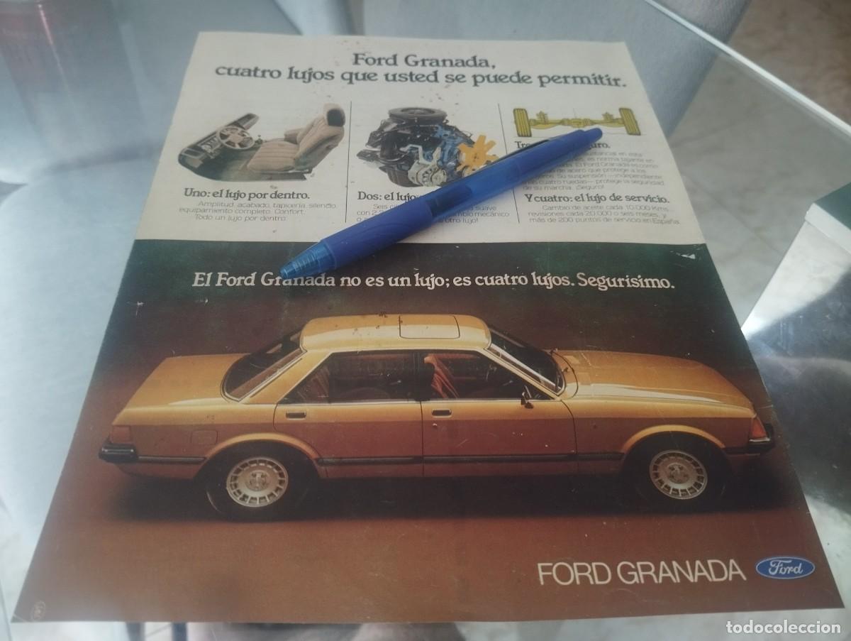 Coches y motocicletas: COCHE FORD GRANADA CLIPPING ANUNCIO PUBLICIDAD REVISTA 1978