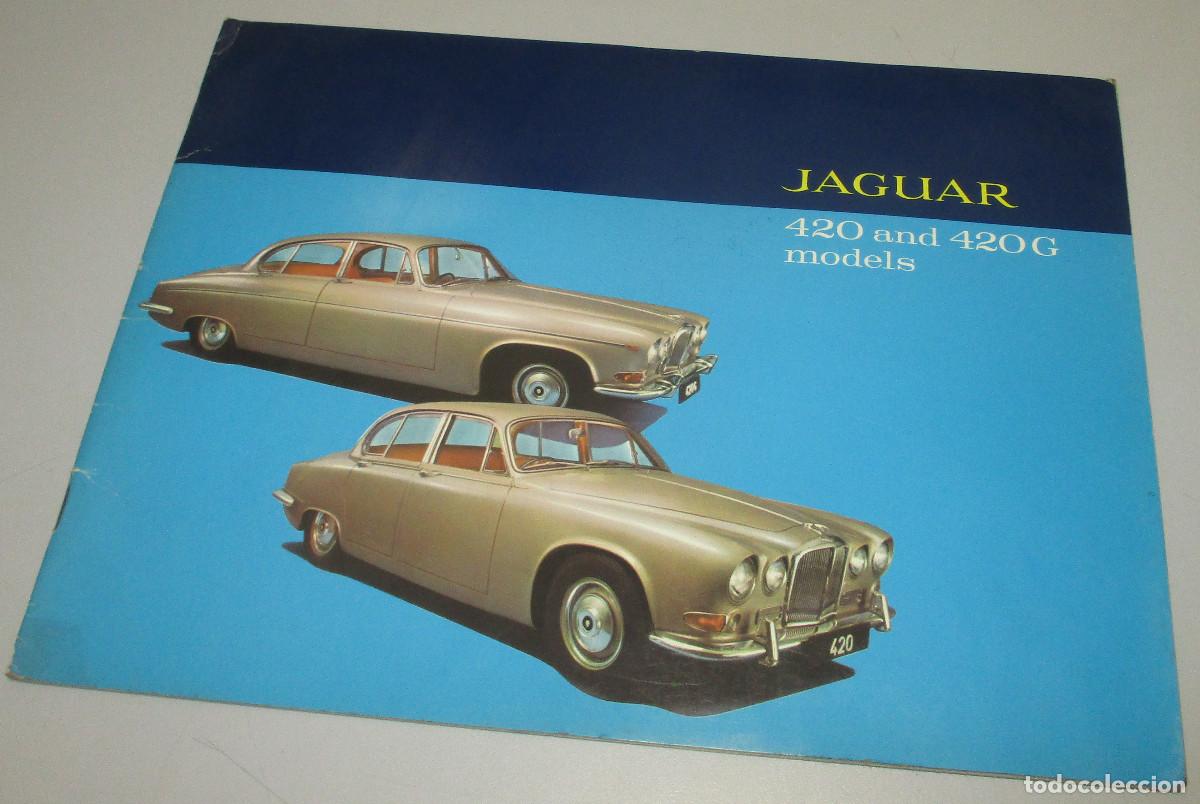 Coches y motocicletas: Cat&aacute;logo, publicidad, folleto publicitario JAGUAR 420 - 420G, 1967