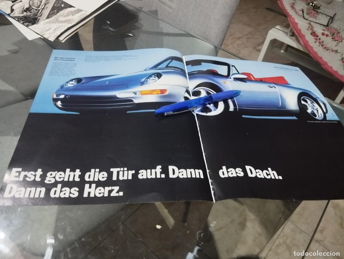 Coches y motocicletas: PORSCHE CARRERA 911 DESCAPOTABLE CLIPPING ANUNCIO PUBLICIDAD REVISTA ALEM&Aacute;N 1994 BONITO PARA ENMARCA