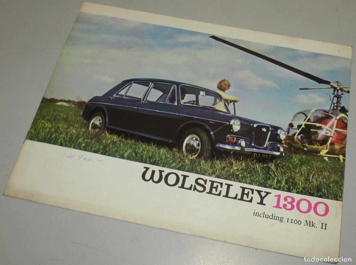 Coches y motocicletas: Cat&aacute;logo, publicidad, folleto publicitario WOLSELEY 1300, 1967