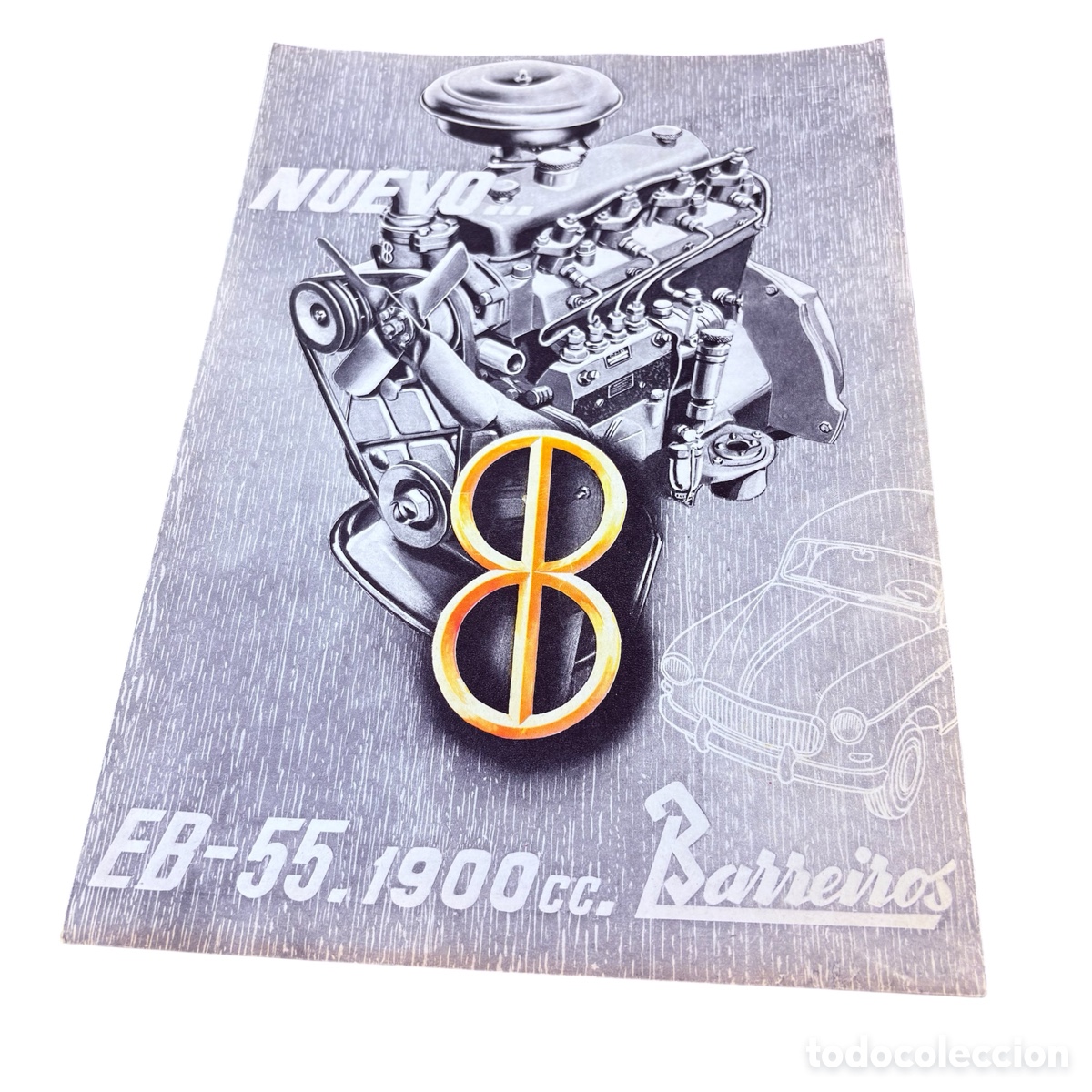 Coches y motocicletas: Catalogo de 1960 motor diesel ligero barreiros eb-55 de 1900 cc