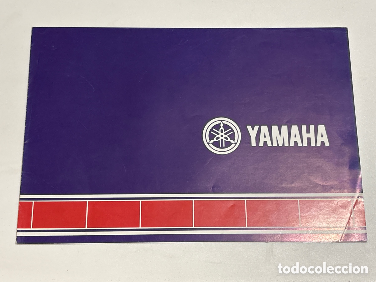 Coches y motocicletas: FOLLETO CAT&Aacute;LOGO MOTO YAMAHA ( ORIGEN E HISTORIA , MOTORCYCLES)