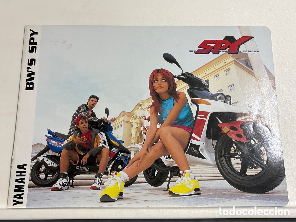 Coches y motocicletas: FOLLETO CAT&Aacute;LOGO MOTO YAMAHA BW &lsquo;S SPY ( SPORTS PERFORMANCE by YAMAHA, MOTORCYCLES SCOOTER)