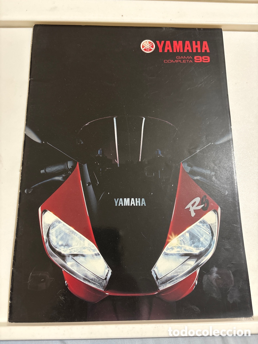 Coches y motocicletas: FOLLETO CAT&Aacute;LOGO MOTO YAMAHA GAMA COMPLETA 1999 ( MOTORCYCLES)