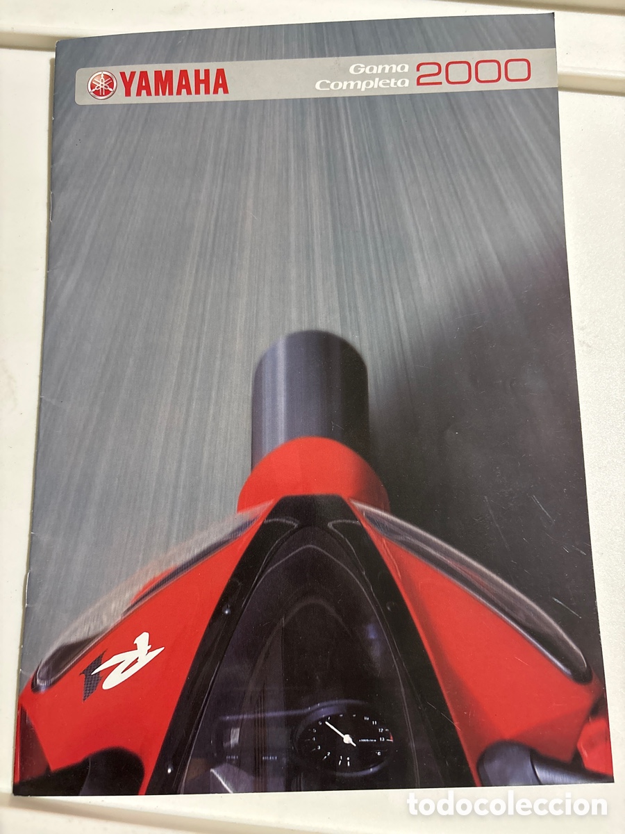 Coches y motocicletas: FOLLETO CAT&Aacute;LOGO MOTO YAMAHA GAMA COMPLETA 2000 ( MOTORCYCLES)
