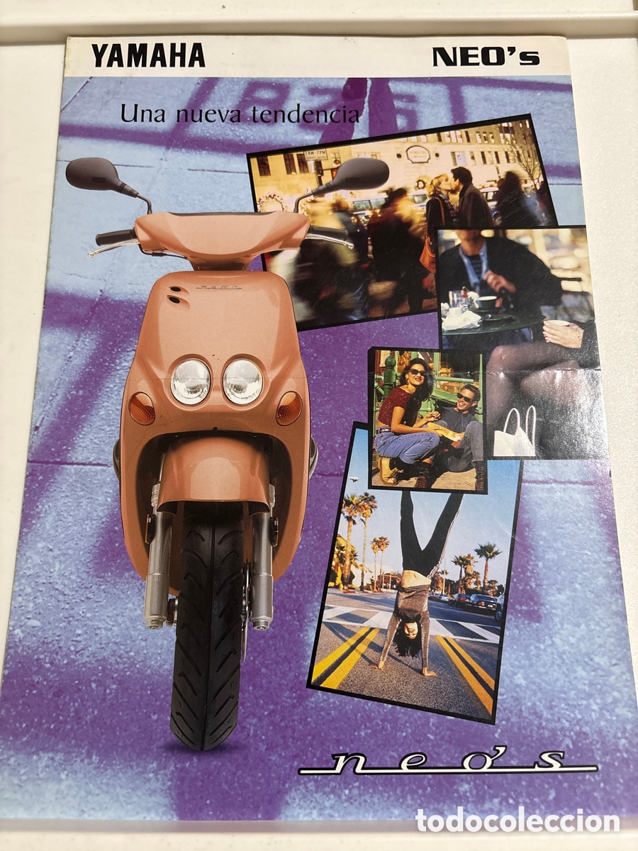 Coches y motocicletas: FOLLETO CAT&Aacute;LOGO MOTO YAMAHA NEO &lsquo;S