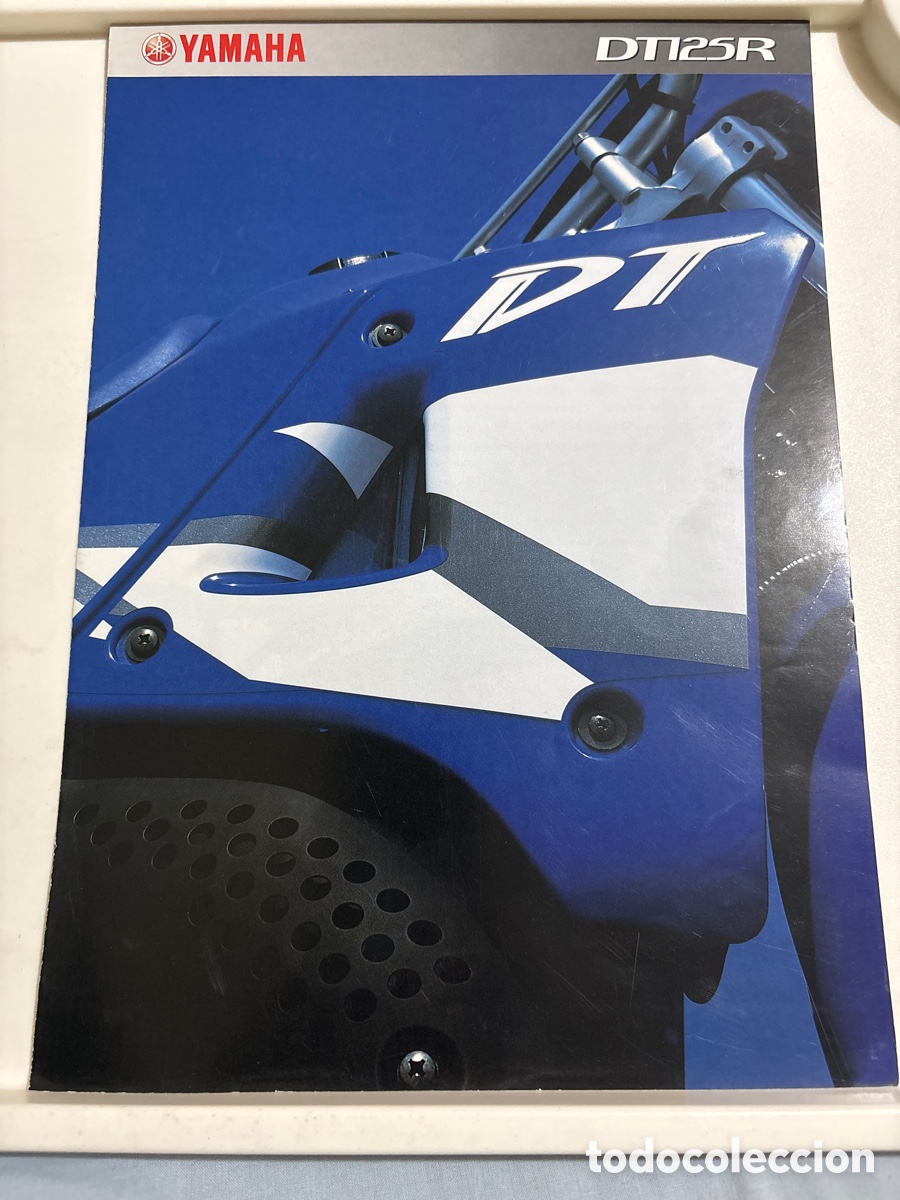 Coches y motocicletas: FOLLETO CAT&Aacute;LOGO MOTO YAMAHA DT 125 R