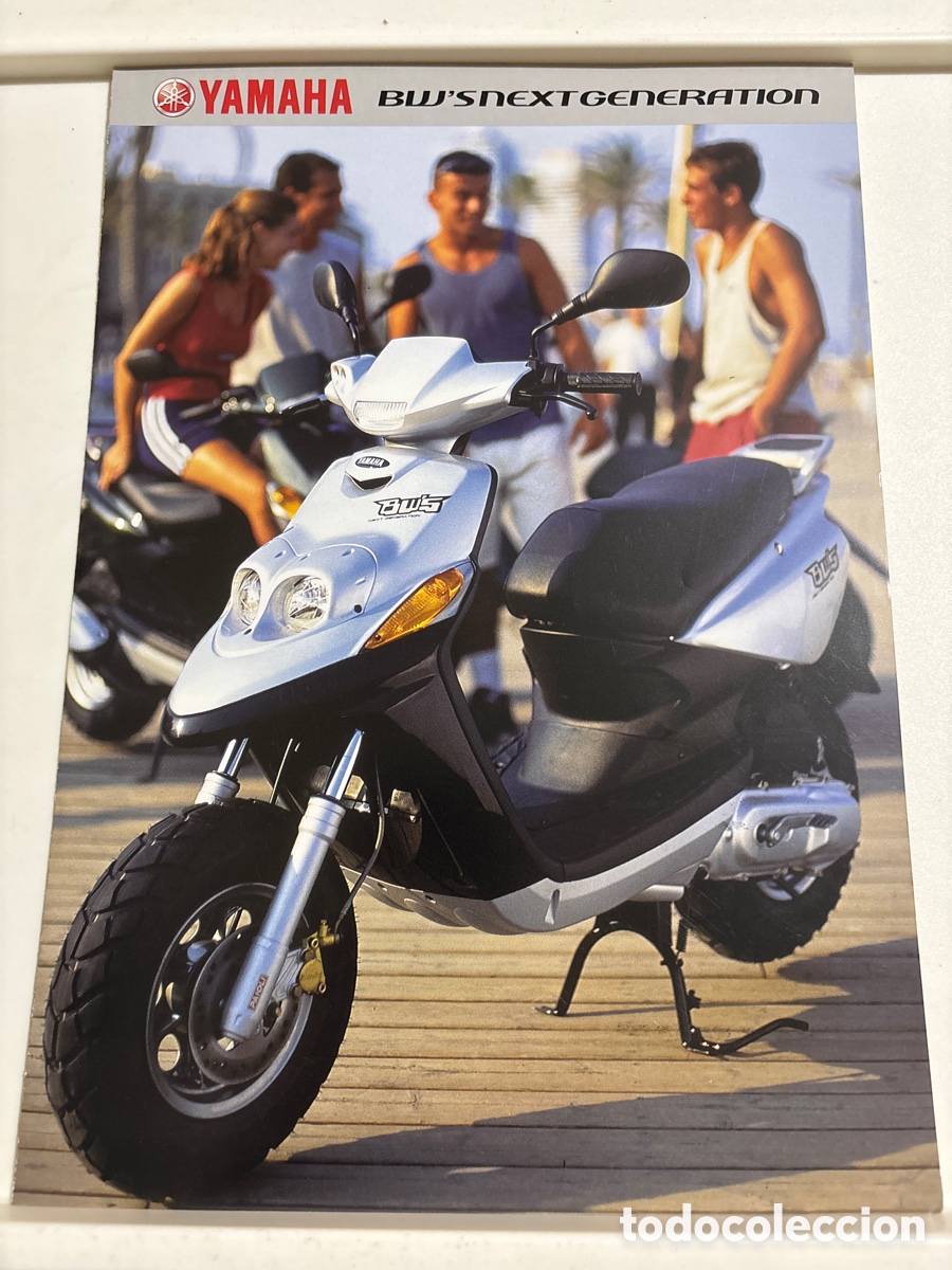 Voitures et Motocyclettes: FOLLETO CAT&Aacute;LOGO MOTO YAMAHA BW &lsquo; S NEXT GENERATION scooter