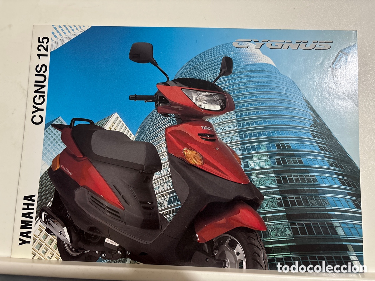 Coches y motocicletas: FOLLETO CAT&Aacute;LOGO MOTO YAMAHA CYGNUS 125