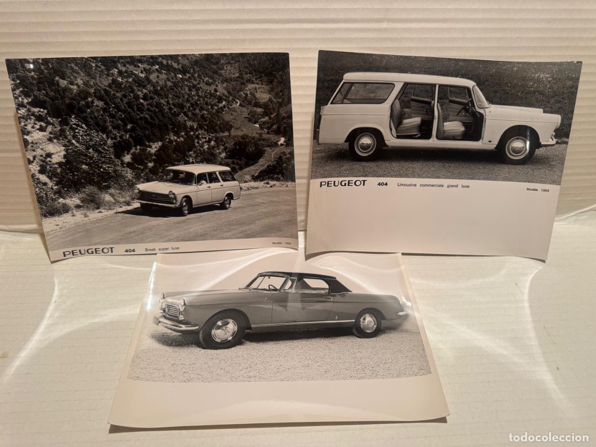 Autos und Motorr&auml;der: FOTOGRAF&Iacute;AS ORIGINALES PEUGEOT 404 originales