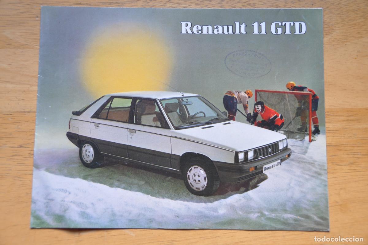 Coches y motocicletas: CAT&Aacute;LOGO DEL RENAULT 11 GTD