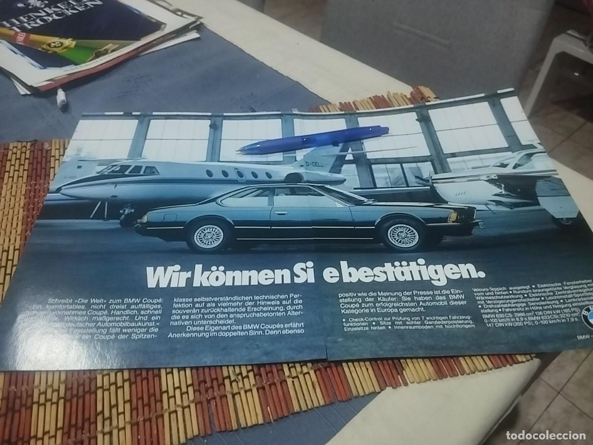 Coches y motocicletas: COCHE BMW COUPE CLIPPING HOJA ANUNCIO PUBLICIDAD REVISTA ALEMANA 1978