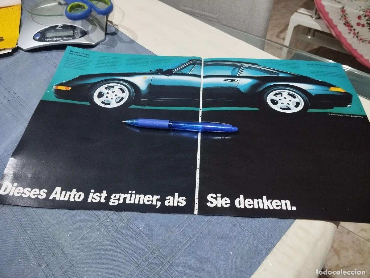 Coches y motocicletas: PORSCHE 911 CARRERA CLIPPING HOJA ANUNCIO PUBLICIDAD REVISTA ALEMANA 1994