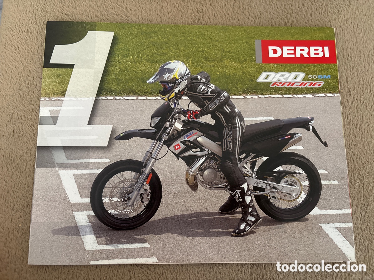 Coches y motocicletas: FOLLETO CAT&Aacute;LOGO MOTO DERBI DRD RACING 50 SM
