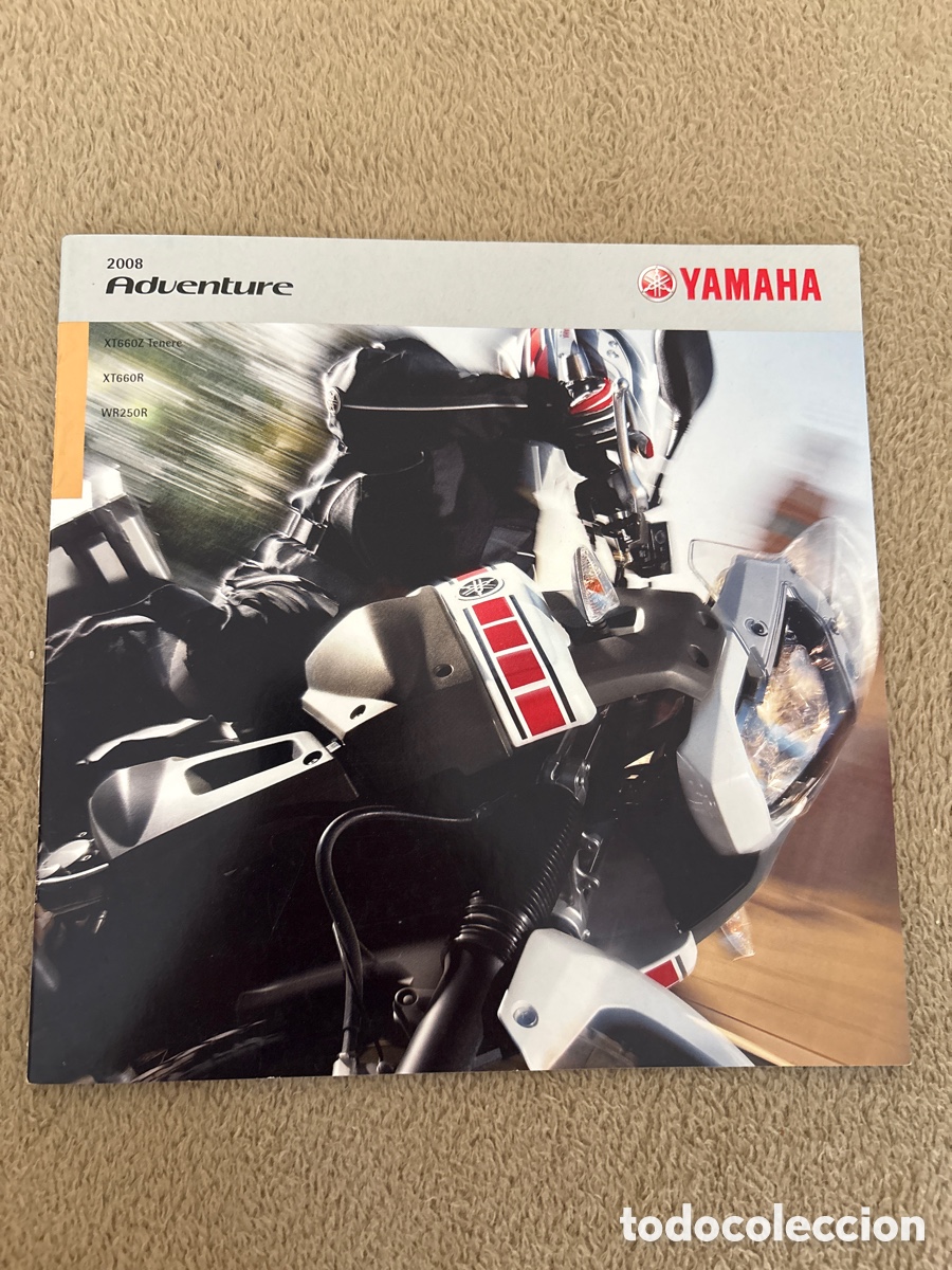 Coches y motocicletas: FOLLETO CAT&Aacute;LOGO MOTO YAMAHA ADVENTURE 2008