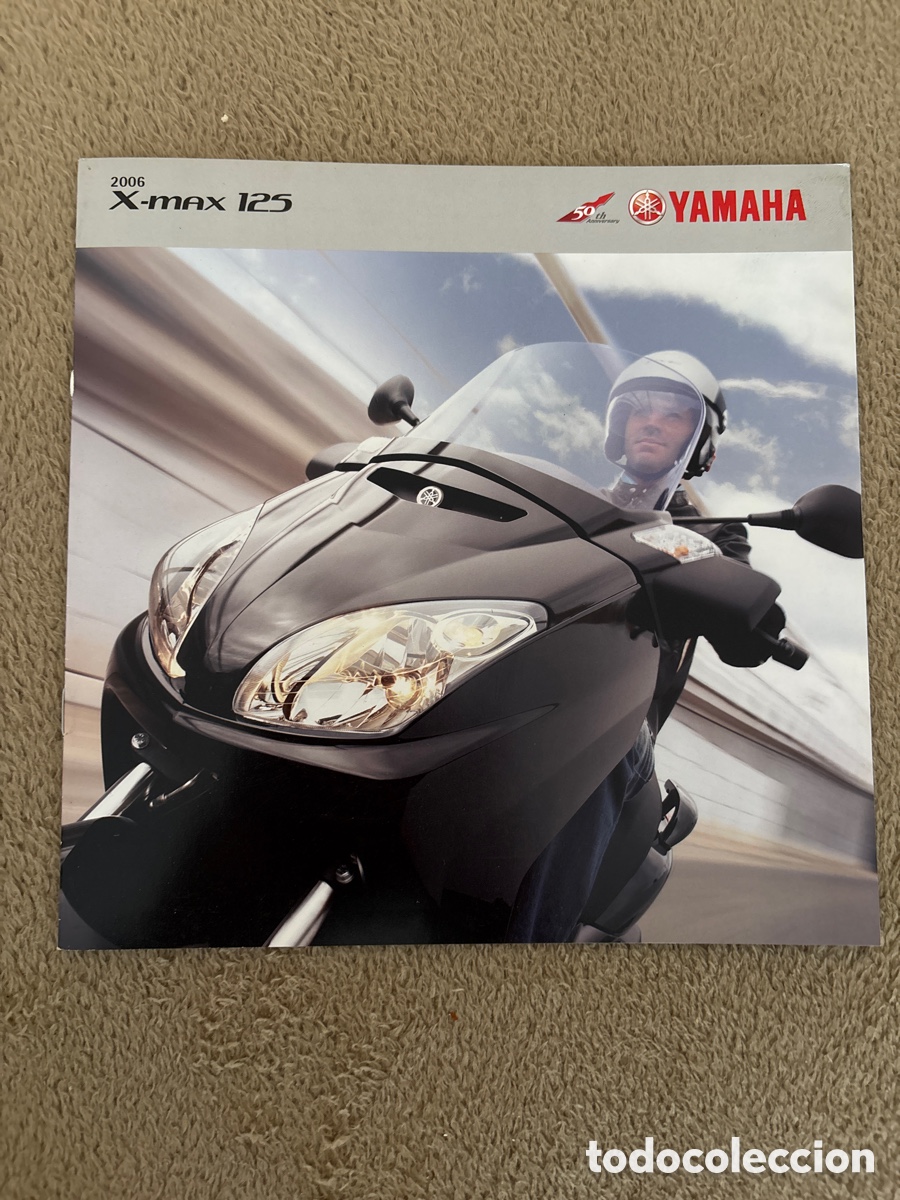 Coches y motocicletas: FOLLETO CAT&Aacute;LOGO MOTO YAMAHA X MAX 125 2006