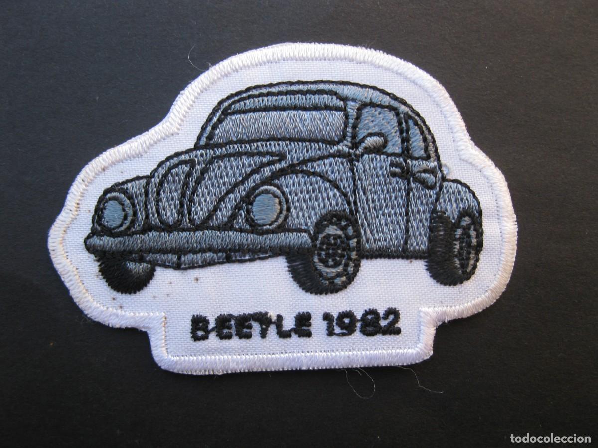 Coches y motocicletas: VOLKSWAGEN BEETLE 1982 - PARCHE DE TELA.