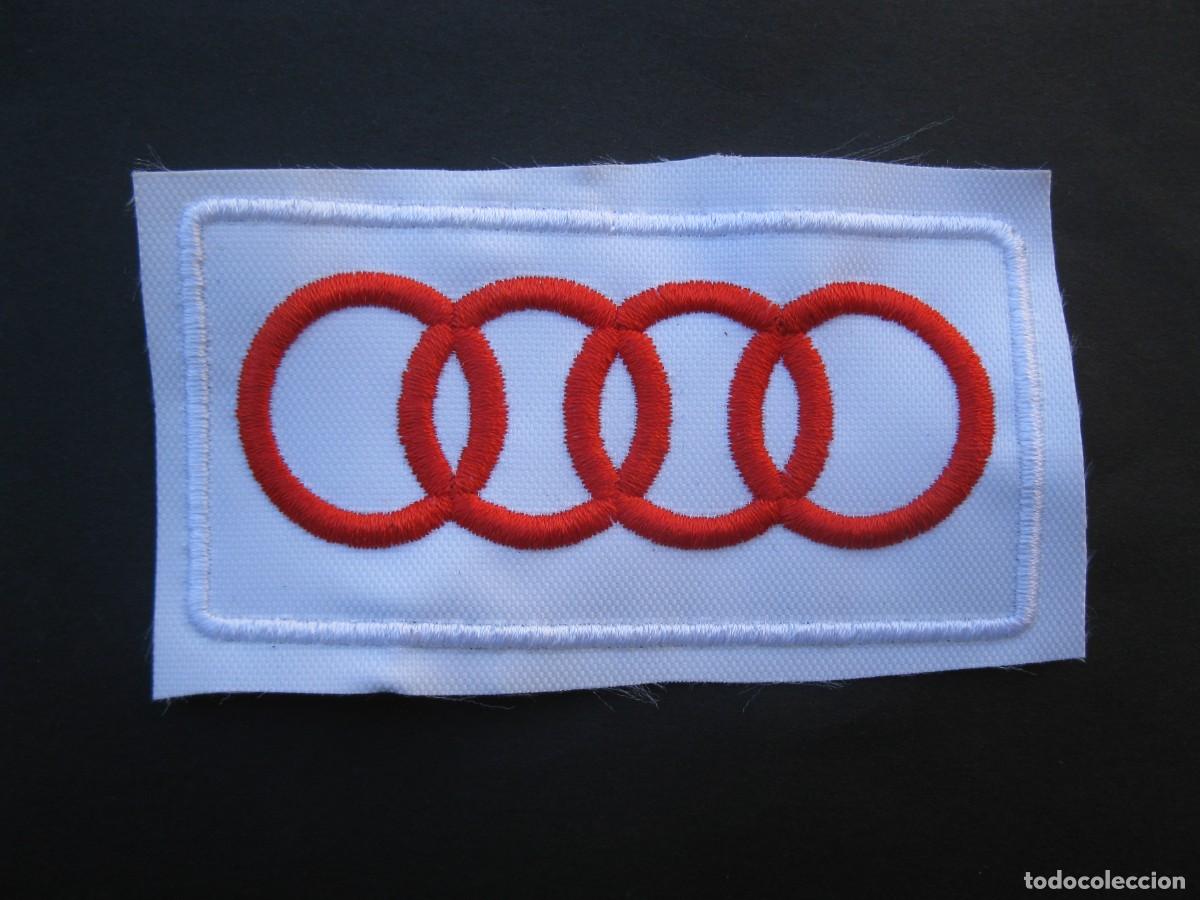 Coches y motocicletas: LOGO DE AUDI - PARCHE DE TELA.