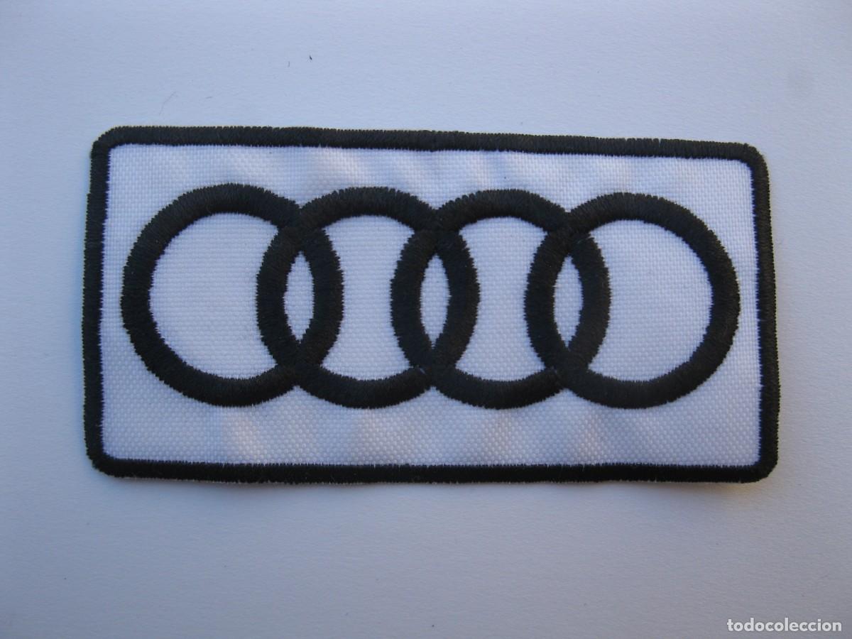 Coches y motocicletas: LOGO DE AUDI - PARCHE DE TELA.