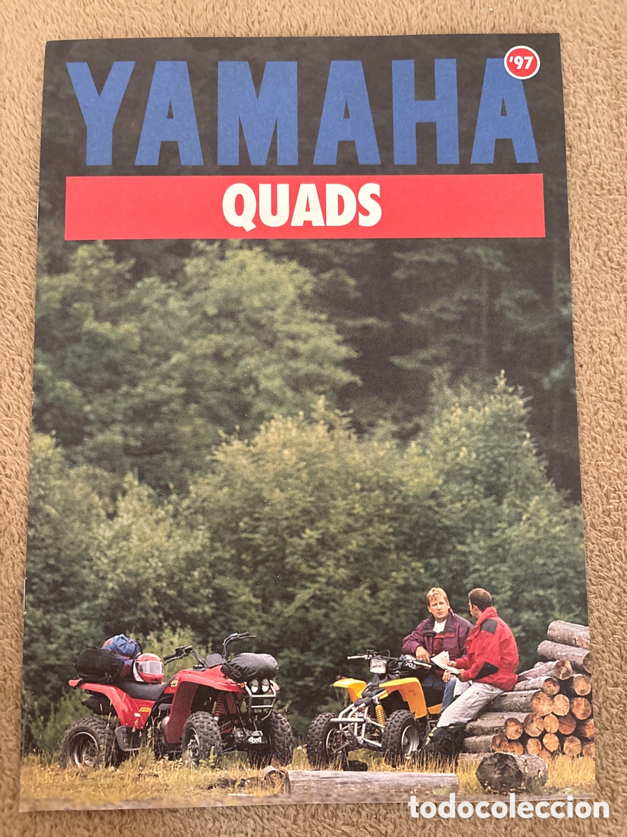 Autos und Motorr&auml;der: FOLLETO CAT&Aacute;LOGO MOTO QUAD YAMAHA 1997