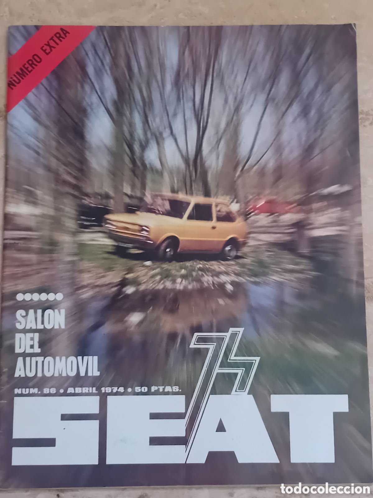 Coches y motocicletas: Revista SEAT 74 N&deg; 86 Abril 1974