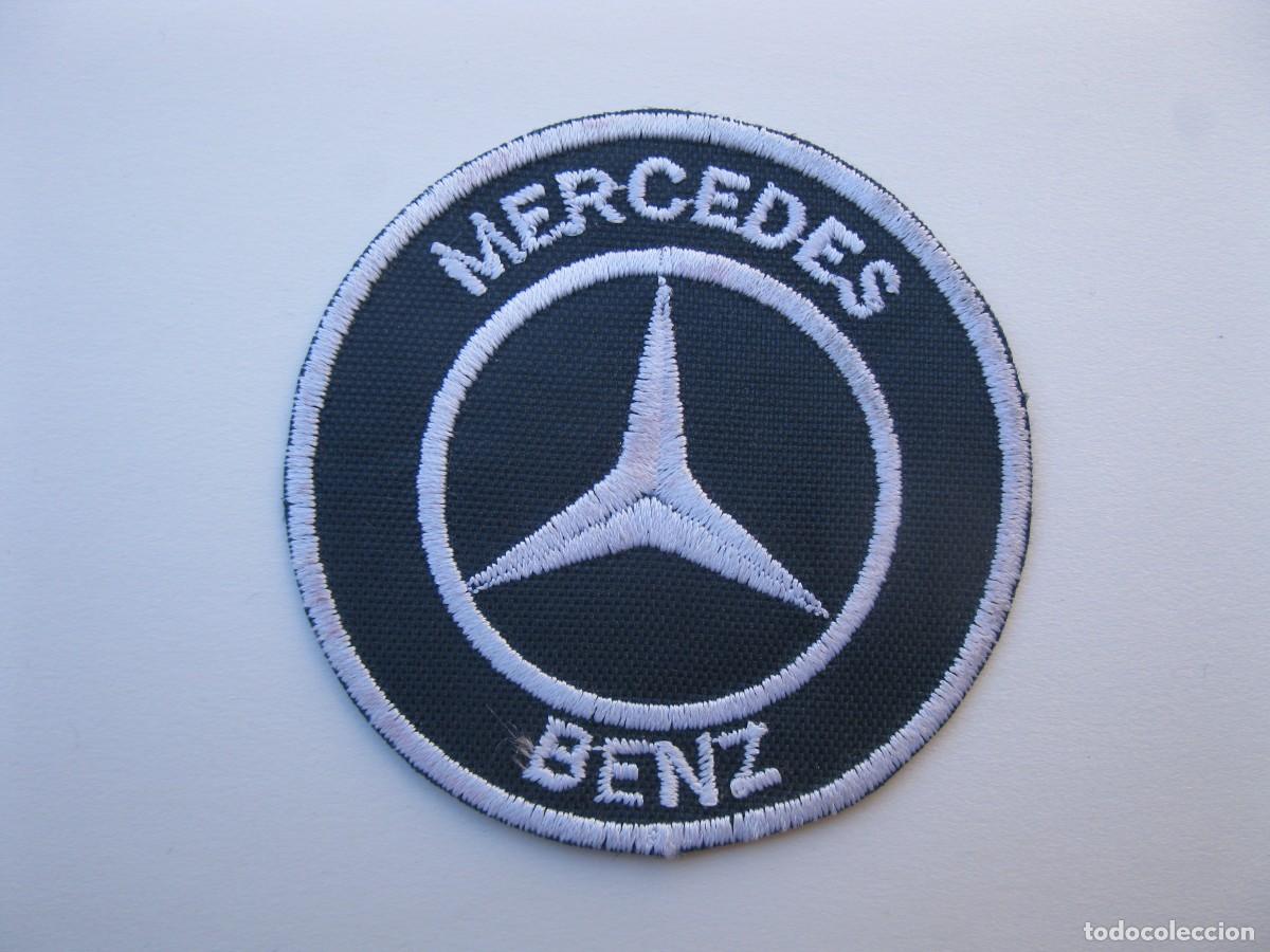 Coches y motocicletas: LOGO DE MERCEDES-BENZ - PARCHE DE TELA.
