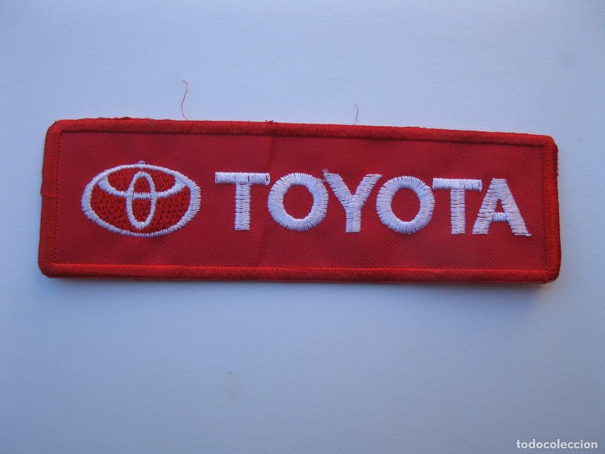 Coches y motocicletas: LOGO DE TOYOTA - PARCHE DE TELA.
