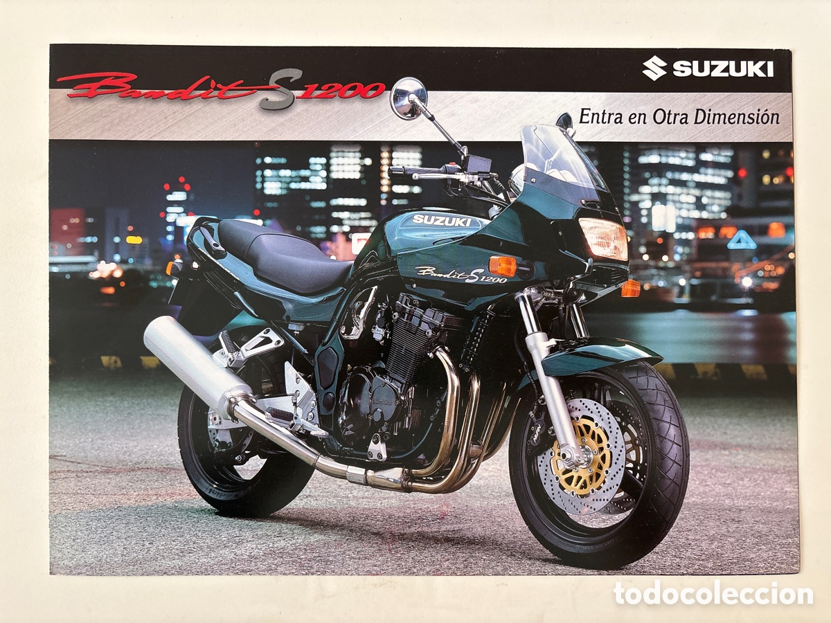 Coches y motocicletas: FOLLETO CAT&Aacute;LOGO MOTO SUZUKI BANDIT S 1200