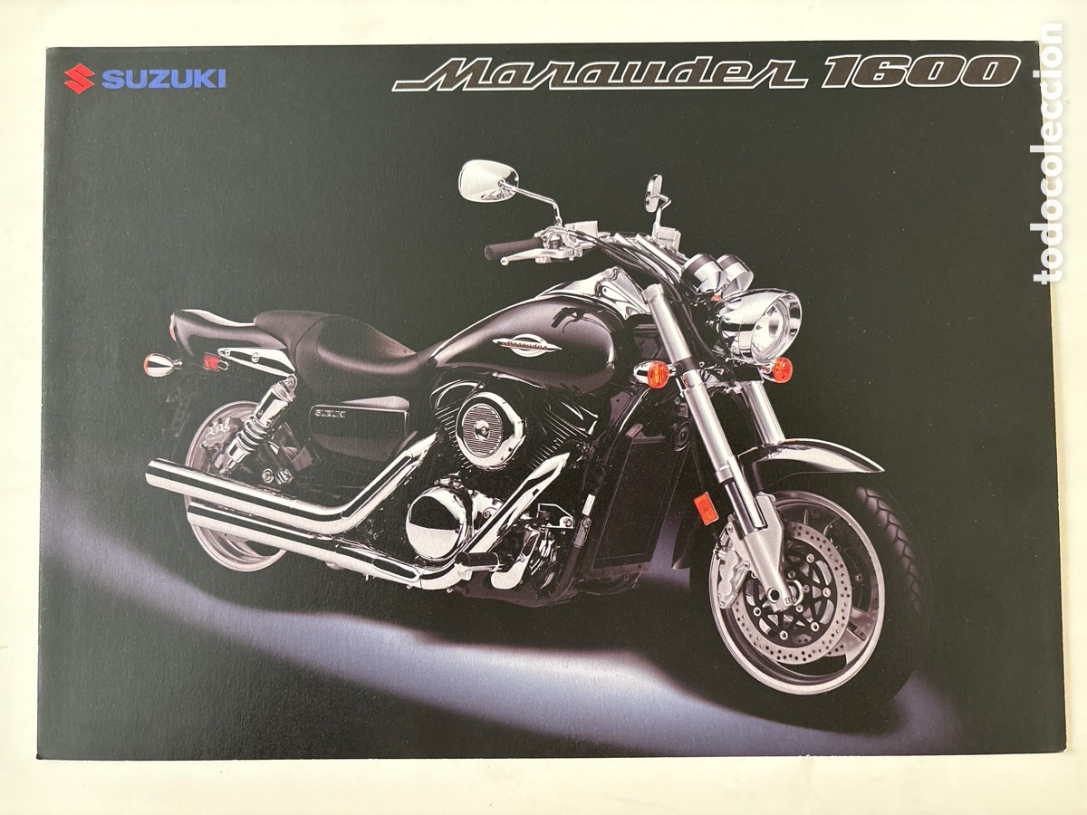 Coches y motocicletas: FOLLETO CAT&Aacute;LOGO MOTO SUZUKI MARAUDER 1600 ( 2004)