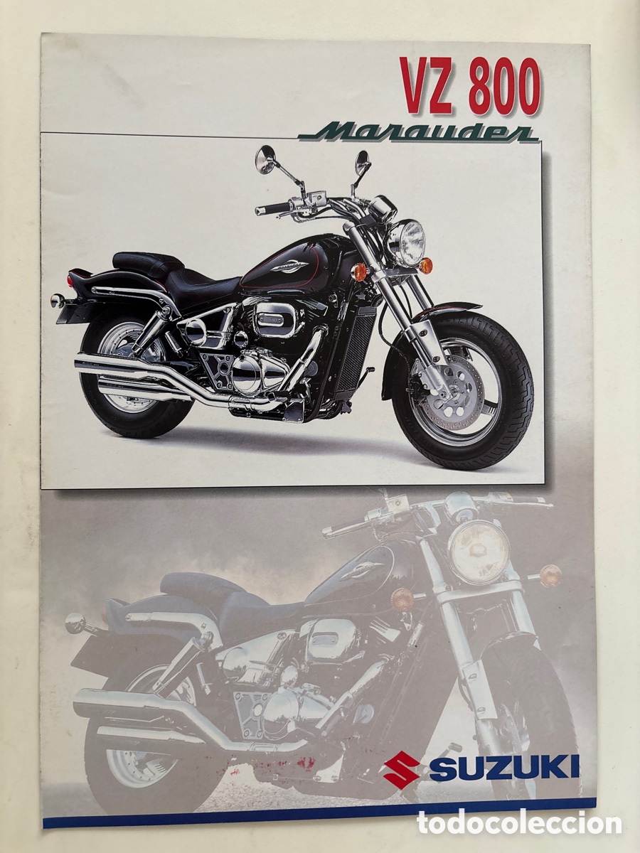 Coches y motocicletas: FOLLETO CAT&Aacute;LOGO MOTO SUZUKI VZ MARAUDER