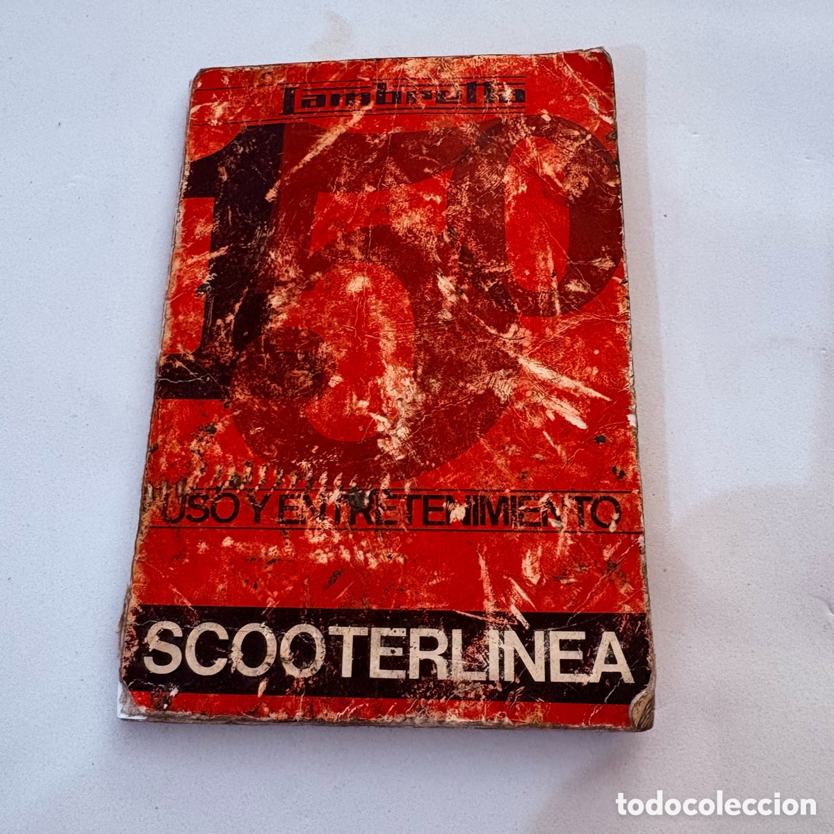 Coches y motocicletas: manual de instrucciones original lambretta scooterlinea 150
