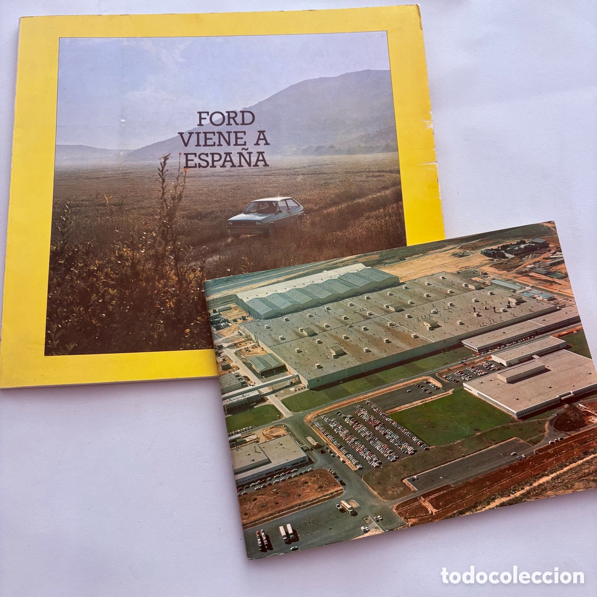 Coches y motocicletas: libro ford viene a espa&ntilde;a y manual del trabajador fabrica factoria ford valencia almusafes 1976