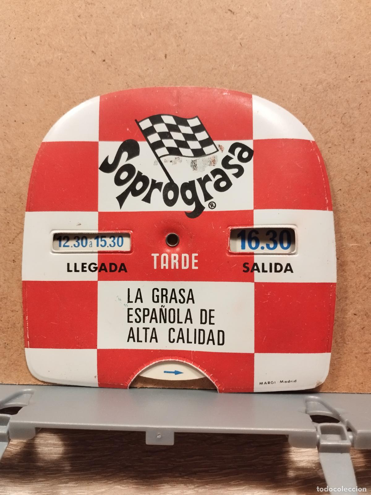 Carros e motociclos: FAC DISCO ESTACIONAMIENTO SOPROGRASA. MATERIAL PLASTICO. VER FOTOS Y LEER DESCRIPCION
