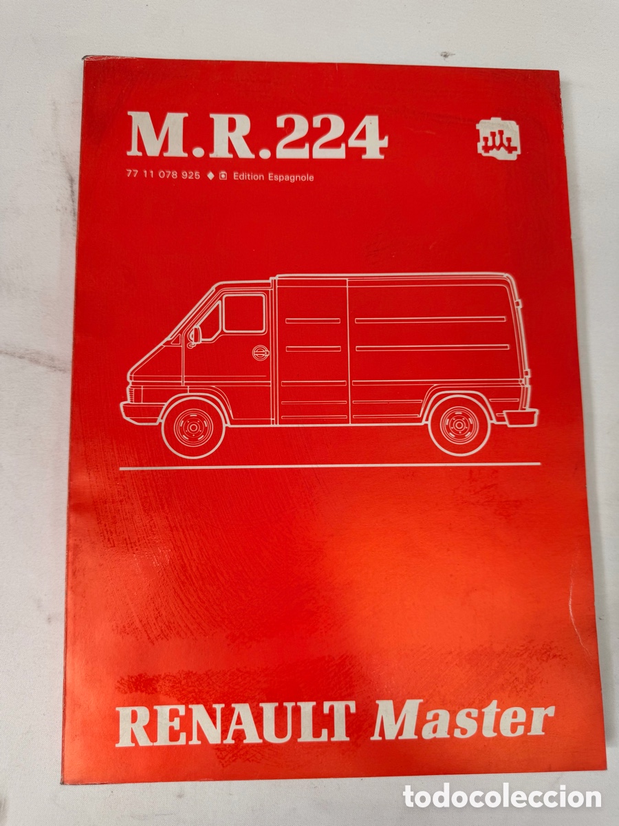 Coches y motocicletas: Manual taller Renault Master I MR224 original espa&ntilde;ol