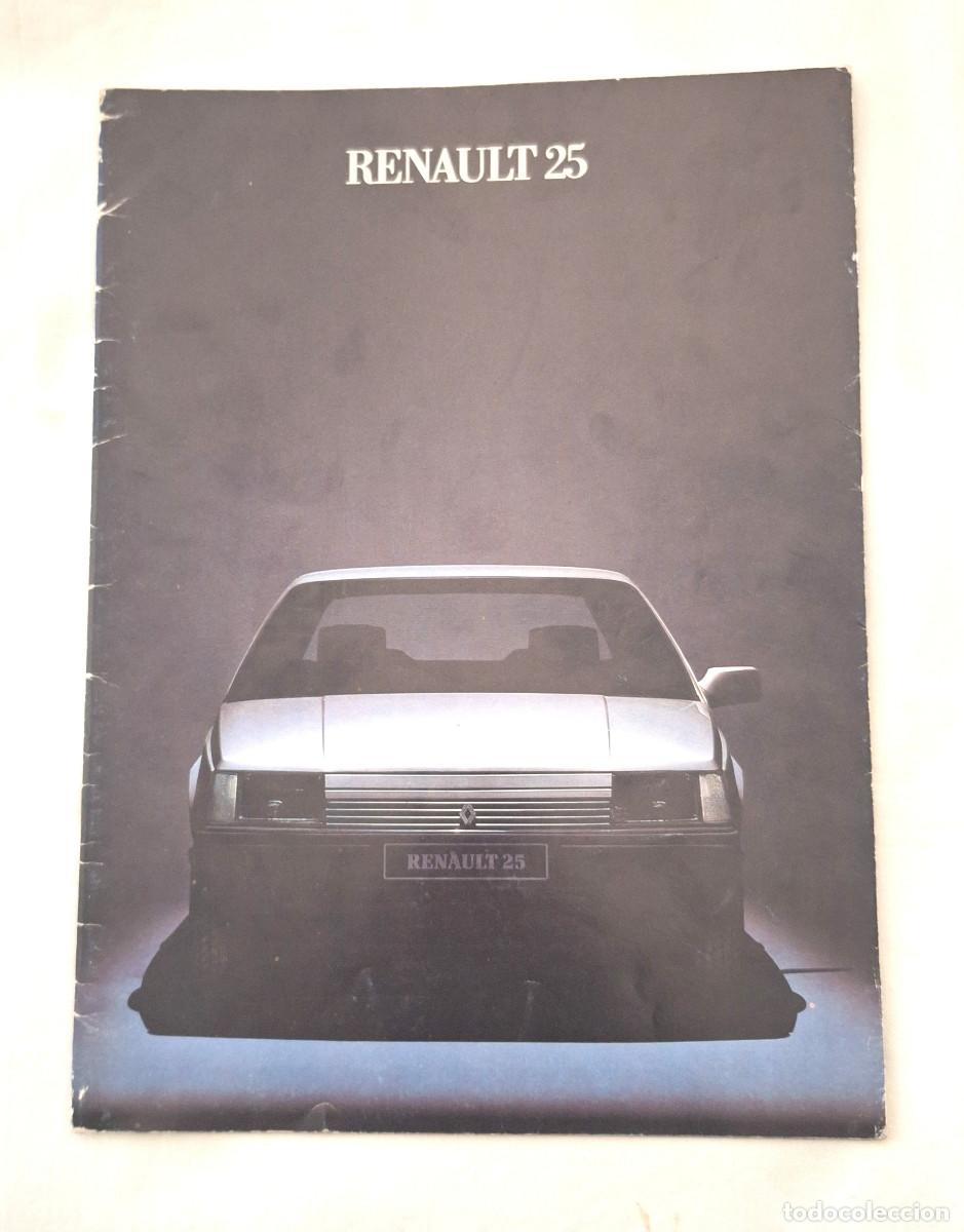Coches y motocicletas: Renault 25 Catalogo a&ntilde;o 1984