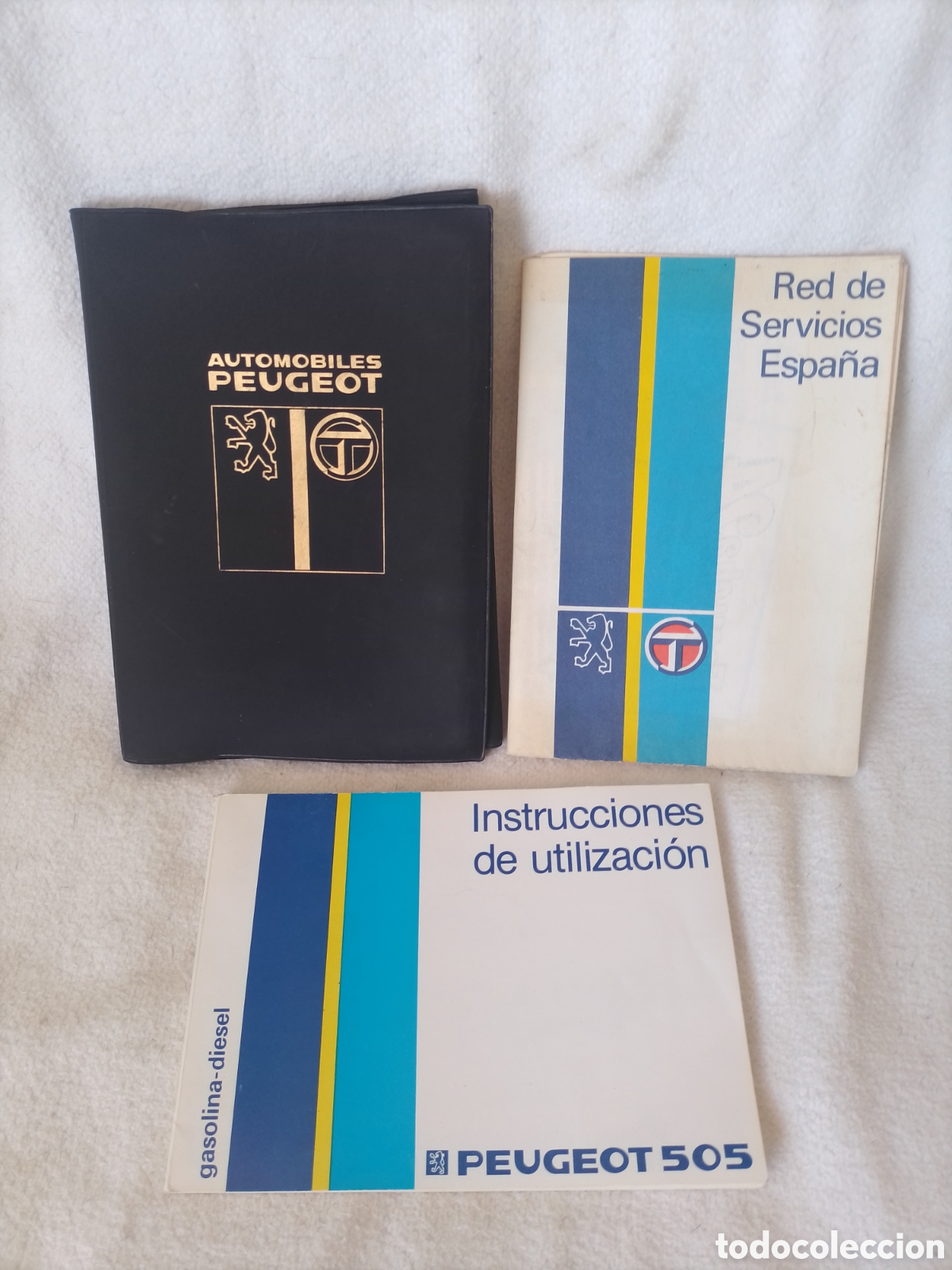 Coches y motocicletas: Carpeta y documentaci&oacute;n Peugeot - Talbot.