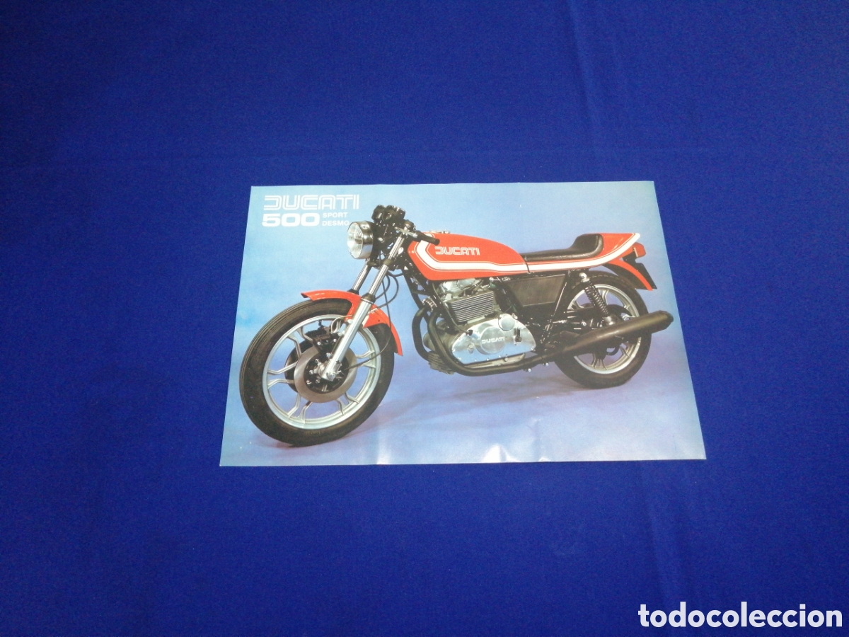 Automobili e Motociclette: DUCATI 500 SPORT DESMO - IDIOMA ITALIANO CARATERISTICAS T&Eacute;CNICAS