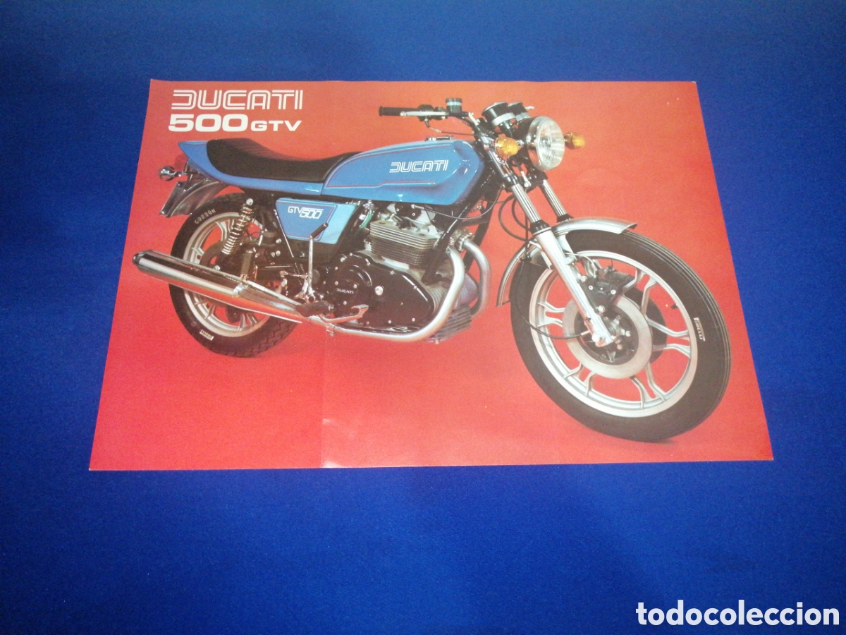 Carros e motociclos: DUCATI 500 GTV CARACTER&Iacute;STICAS T&Eacute;CNICAS IDIOMA ITALIANO