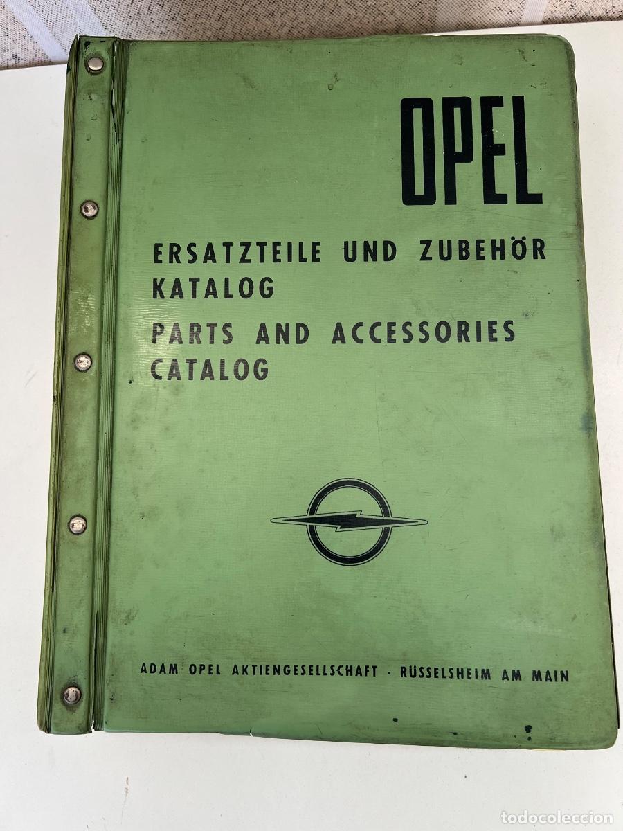 Automobili e Motociclette: OPEL PARTES Y ACCESORIOS CATALOGO OPEL REKORD C OPEL COMMODORE A DE 1969