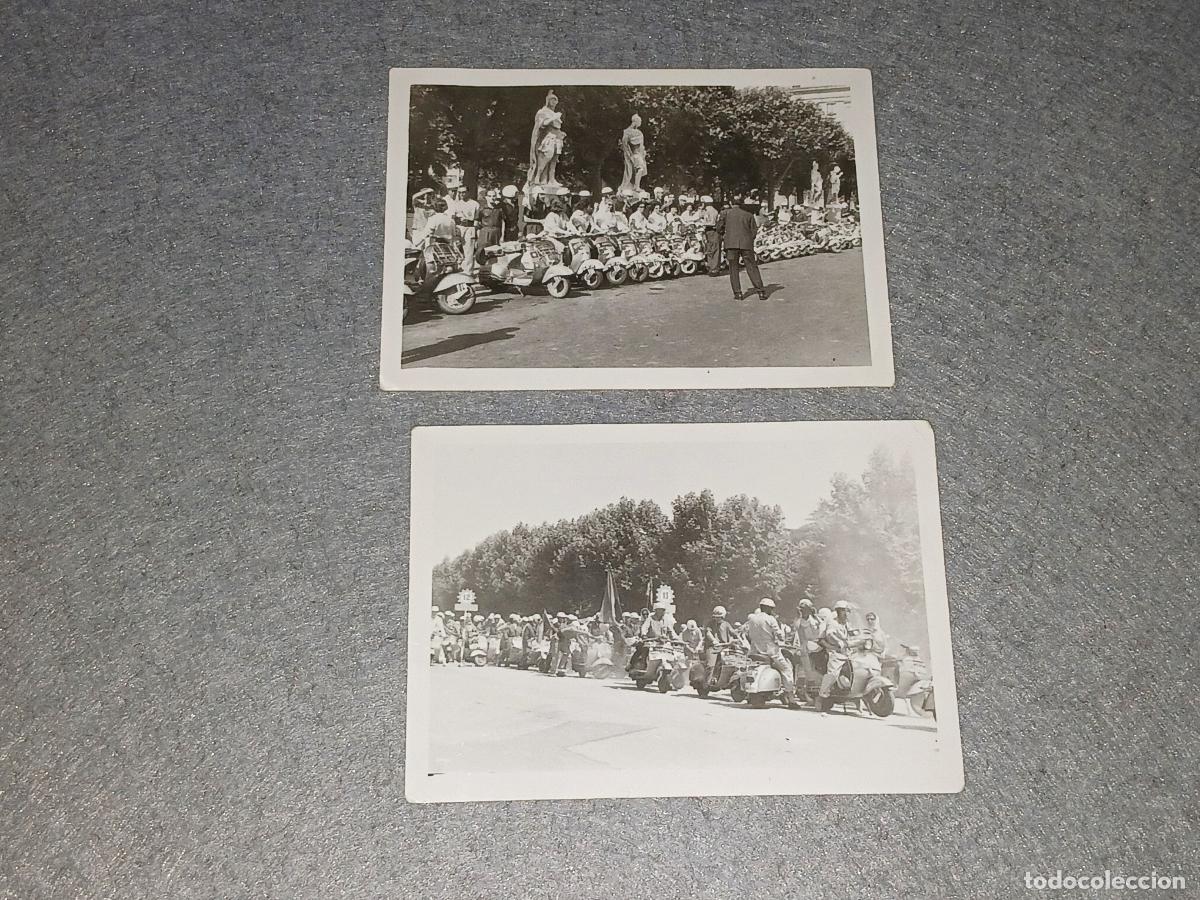 Coches y motocicletas: Fotograf&iacute;as Moto Club Vespa Eurovespa 1962 Madrid