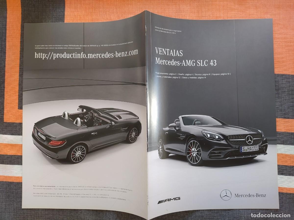 Coches y motocicletas: Cat&aacute;logo VENTAJAS MERCEDES-AMG SLC 43 de uso interno de Mercedes-Benz. Edici&oacute;n 2016. En espa&ntilde;ol