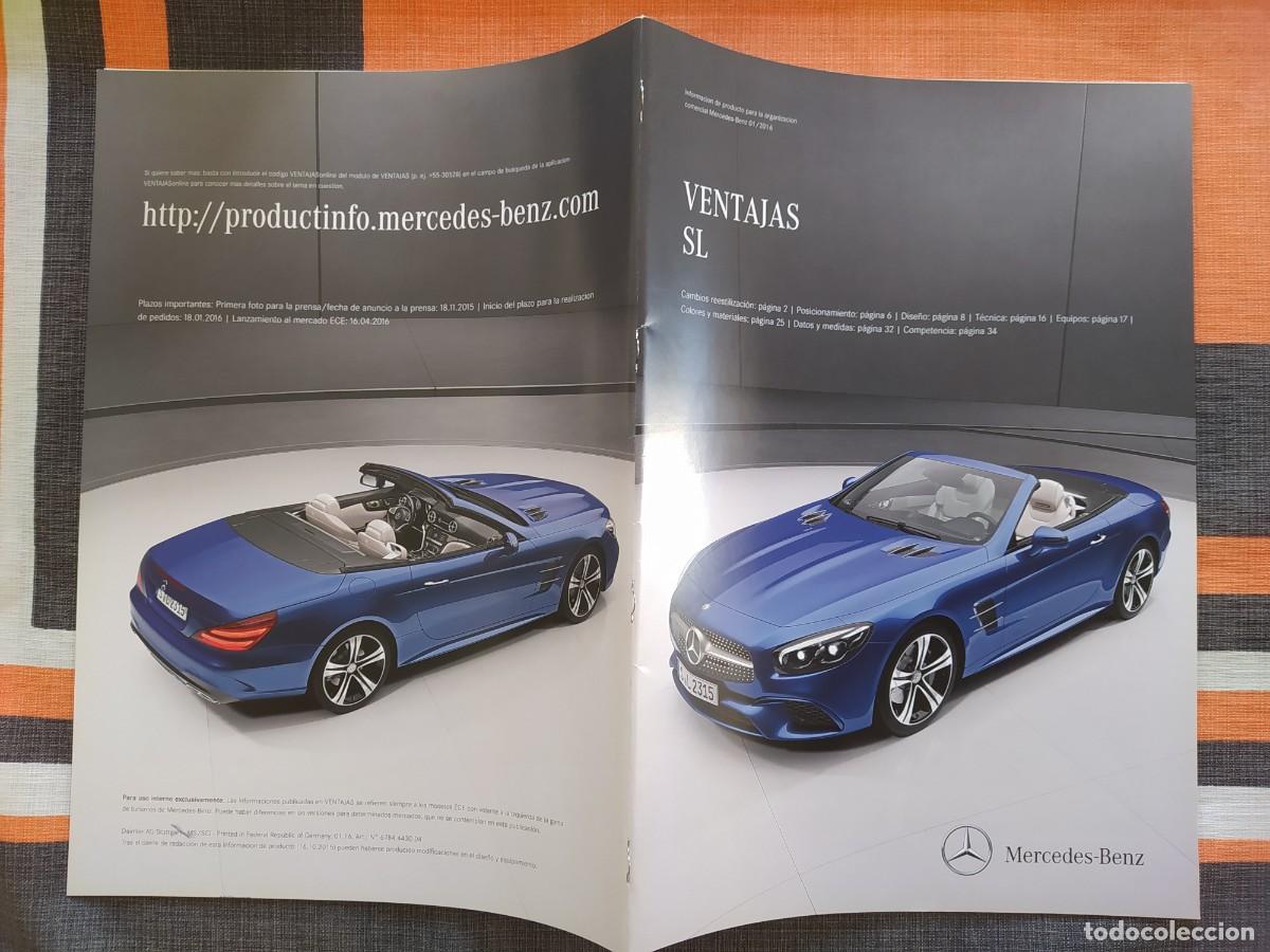 Coches y motocicletas: Precioso cat&aacute;logo VENTAJAS MERCEDES SL de uso interno de Mercedes-Benz. Edici&oacute;n 2016. En espa&ntilde;ol