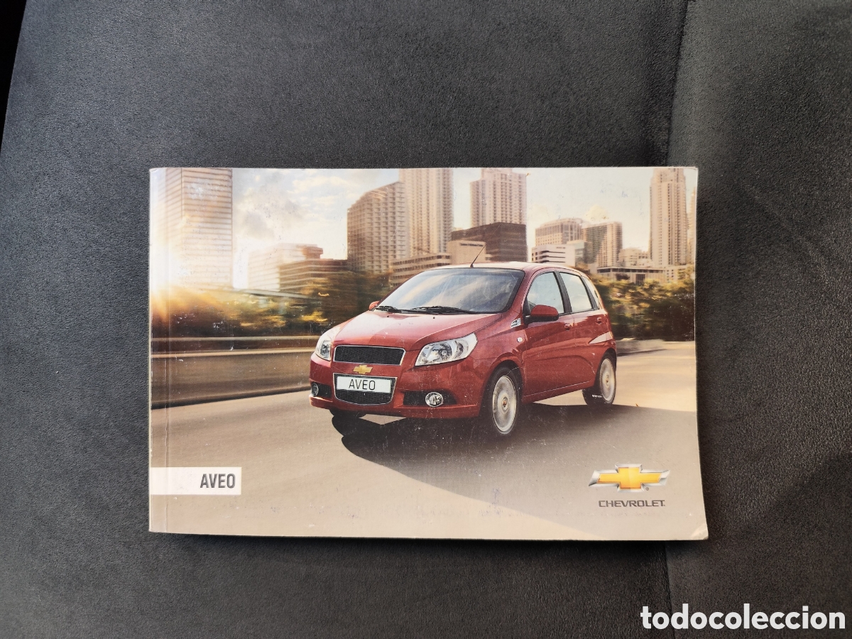 Coches y motocicletas: Manual de Usuario Chevrolet Aveo. 2011. Coche